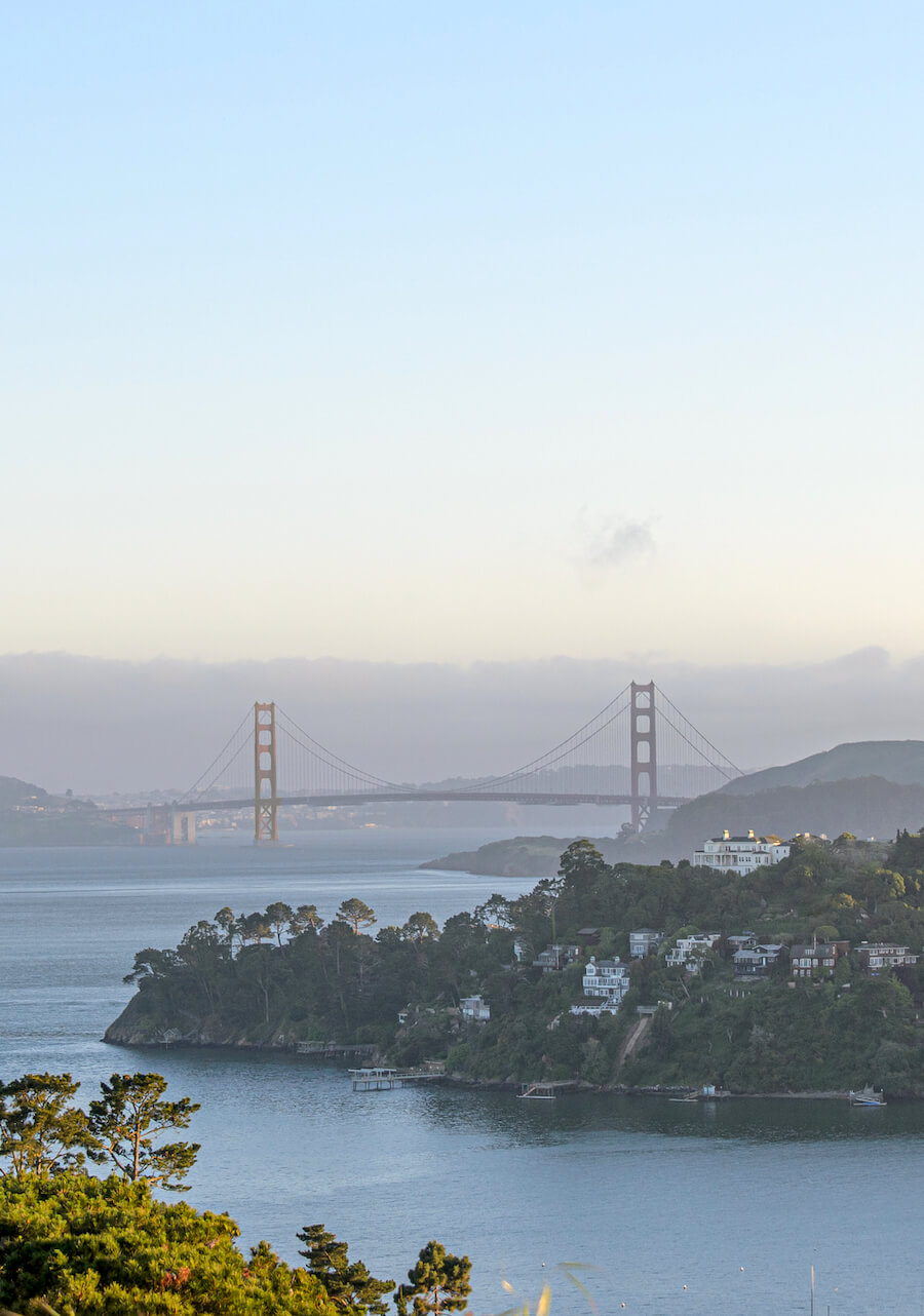 Fire Hydrant Services in Marin County Golden Gate Bridge View from Marin County